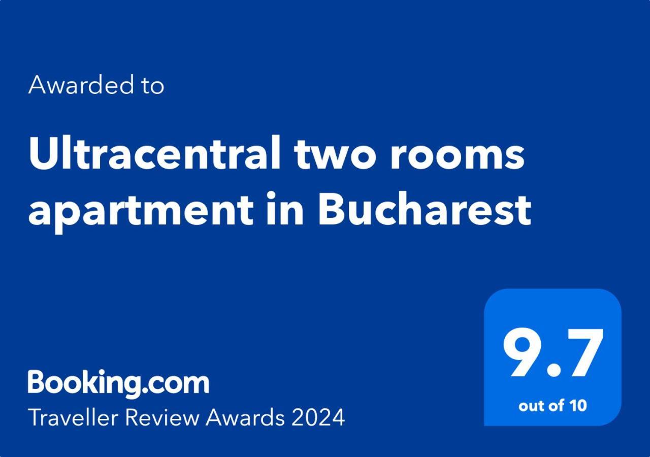 Ultracentral Two Rooms Apartment In Bukarest Exterior foto