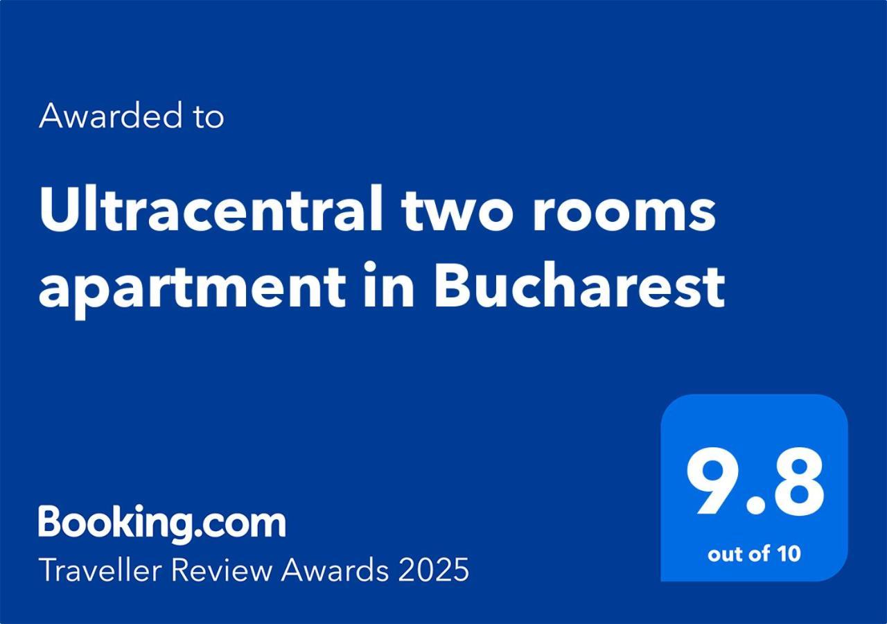 Ultracentral Two Rooms Apartment In Bukarest Exterior foto